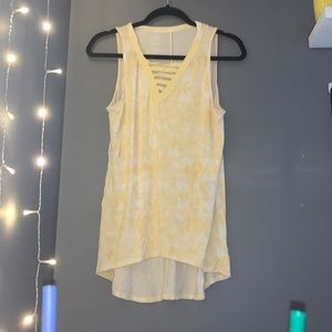 Flowy Yellow Tank